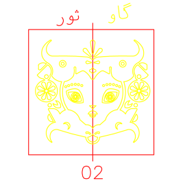 مراحل ترسیم برداری صور فلکی با اتوکد